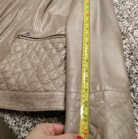 Genuine leather jacket (size L) - Picture 3 of 8
